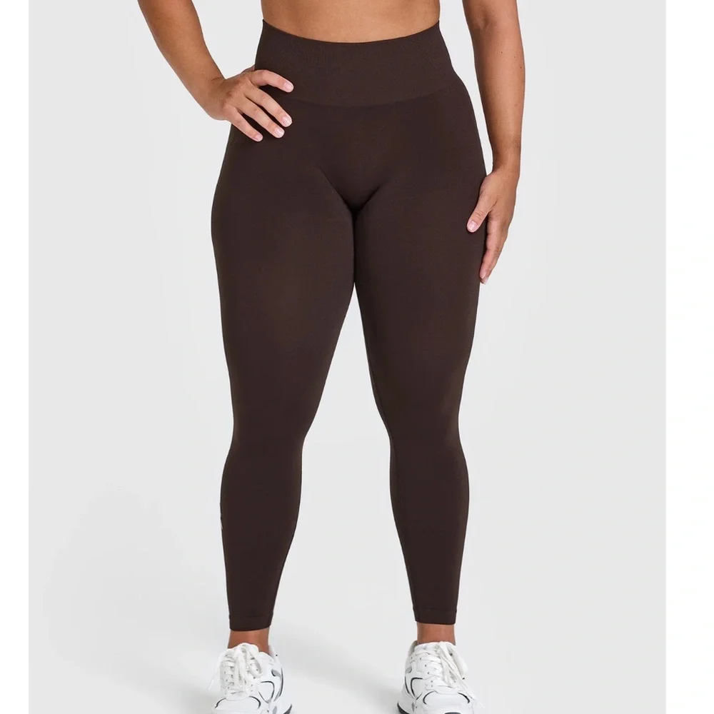 Oner Active Chocolate Leggings - Picture 3 of 11